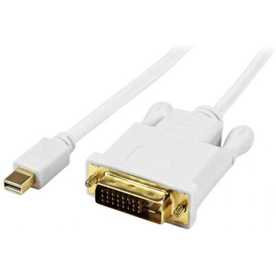 Adaptador activo Mini DisplayPort a DVI de 0,9 m Blanco - Cable de video Adaptador activo Mini DisplayPort a DVI de 0,9 m Blanco - Cable de video