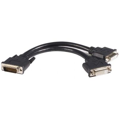 StarTech.com DMSDVIDVI1 Video Cable Adapter - 0.2m - DVI-I - Black StarTech.com DMSDVIDVI1 Video Cable Adapter - 0.2m - DVI-I - Black