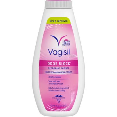 Vagisil - Odor Block Deodorant Powder - 8 oz Vagisil - Odor Block Deodorant Powder - 8 oz