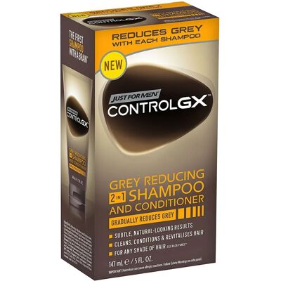 Just For Men Control GX Grey Reducing Shampoo & Conditioner - Shampoo & Conditioner Just For Men Control GX Grey Reducing Shampoo & Conditioner - Shampoo & Conditioner