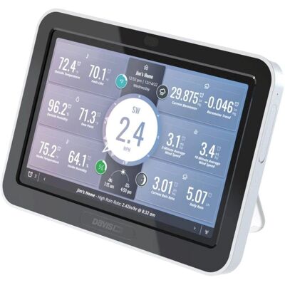 Davis Instruments Weatherlink Touch Console - Väderstation - Trådlös - Stöder 80 sensorer Davis Instruments Weatherlink Touch Console - Väderstation - Trådlös - Stöder 80 sensorer