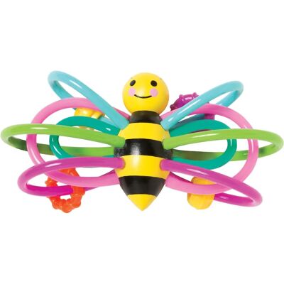 Manhattan Toy Zoo Winkel Bee - Juguete de dentición Manhattan Toy Zoo Winkel Bee - Juguete de dentición
