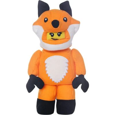 LEGO Serie 19 Plysch Minifigur - Räv Kostym Flicka LEGO Serie 19 Plysch Minifigur - Räv Kostym Flicka
