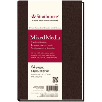Strathmore - Mixed Media Art Journal - 14 x 21,6 cm - Art Journal Strathmore - Mixed Media Art Journal - 14 x 21,6 cm - Art Journal