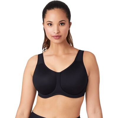 Wacoal Simone Black Sports Bra - Sports Bra Wacoal Simone Black Sports Bra - Sports Bra