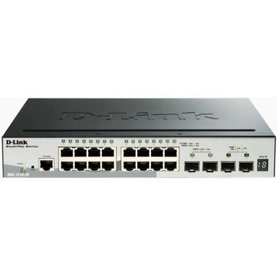 Switch Ethernet Gigabit géré D-Link DGS-1510-20 - Commutateur réseau - Publicité Switch Ethernet Gigabit géré D-Link DGS-1510-20 - Commutateur réseau - Publicité