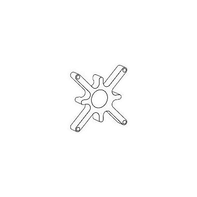 Ergotron Spacer Kit - Zwart - 600g - 17,8cm - 22,9cm - Spacer Kit Ergotron Spacer Kit - Zwart - 600g - 17,8cm - 22,9cm - Spacer Kit