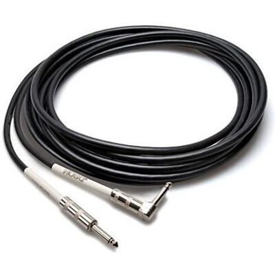 Hosa GTR-205R 1,5 m Fekete Gitár Hangkábel Hosa GTR-205R 1,5 m Fekete Gitár Hangkábel