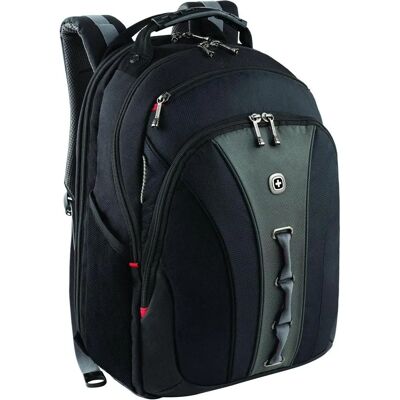 Wenger - Legacy - Black/Gray - 16-inch - Backpack Wenger - Legacy - Black/Gray - 16-inch - Backpack