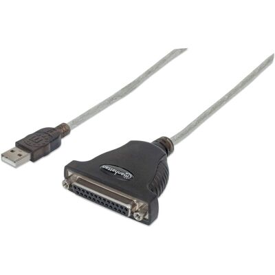 Manhattan 336581 Cavo USB a DB-25 - Adattatore interfaccia Manhattan 336581 Cavo USB a DB-25 - Adattatore interfaccia