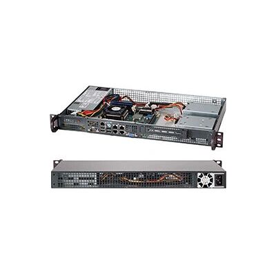 Supermicro CSE-505-203B - Barebone serveur 1U - DDR4-SDRAM - Publicité Supermicro CSE-505-203B - Barebone serveur 1U - DDR4-SDRAM - Publicité