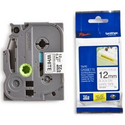 Brother TZ-231 Etikettenband - Schwarz/Weiß Brother TZ-231 Etikettenband - Schwarz/Weiß