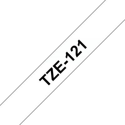 Brother TZE-121 Laminert merkematte Brother TZE-121 Laminert merkematte