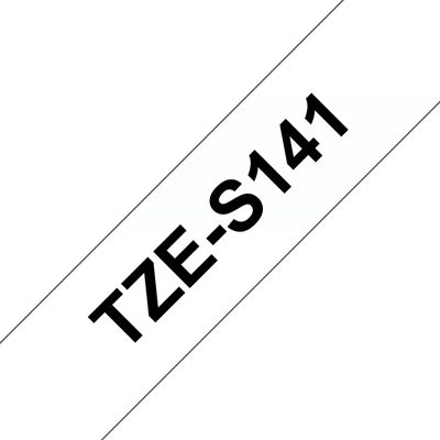 Brother TZE-S141 Gray Label Maker Tape Brother TZE-S141 Gray Label Maker Tape