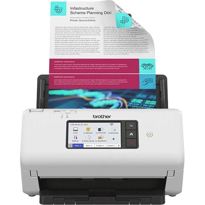 Brother ADS-4700W - Nero, Bianco - Scanner Brother ADS-4700W - Nero, Bianco - Scanner