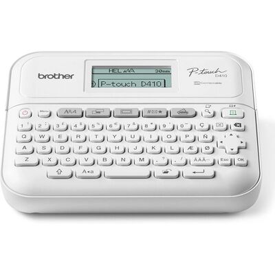 Brother PT-D410VP Stampante etichette QWERTY - Stampante etichette Brother PT-D410VP Stampante etichette QWERTY - Stampante etichette