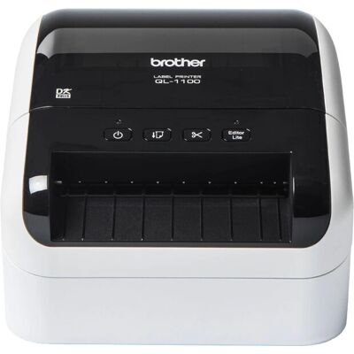 Brother QL-1100C Etikettendrucker - Thermo, 300x300 DPI, 110 mm/sec Brother QL-1100C Etikettendrucker - Thermo, 300x300 DPI, 110 mm/sec