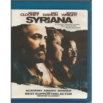 Warner Home Video Syriana - Film Blu-ray Région A - Publicité Warner Home Video Syriana - Film Blu-ray Région A - Publicité