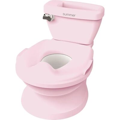 Mini toaletka dla dziewczynek INGENUITY z reduktorem i muzycznym spłukiwaniem Mini toaletka dla dziewczynek INGENUITY z reduktorem i muzycznym spłukiwaniem