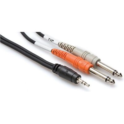Hosa Technology CMP-159 Ljudkabel - 3,05 m, 3,5 mm & 6,35 mm kontakter Hosa Technology CMP-159 Ljudkabel - 3,05 m, 3,5 mm & 6,35 mm kontakter