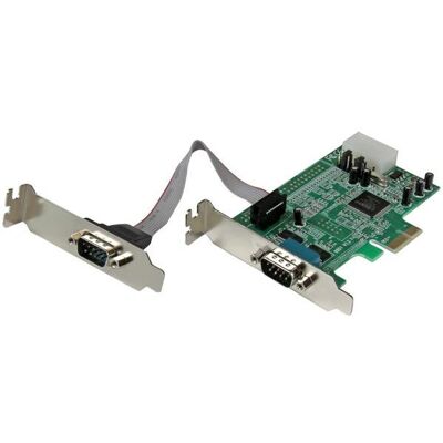 Scheda PCIe seriale basso profilo StarTech.com PEX2S553LP Scheda PCIe seriale basso profilo StarTech.com PEX2S553LP