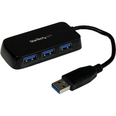 StarTech.com USB-Hub - 4-Port USB 3.0 - Schwarz StarTech.com USB-Hub - 4-Port USB 3.0 - Schwarz