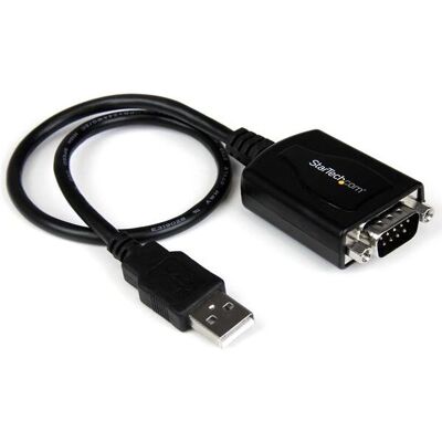 Adaptador USB a serie RS232 StarTech.com - Negro Adaptador USB a serie RS232 StarTech.com - Negro