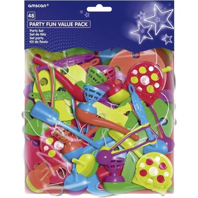Amscan INT397212 Jeu de Fête - Ensemble de 48 pièces Amscan INT397212 Jeu de Fête - Ensemble de 48 pièces