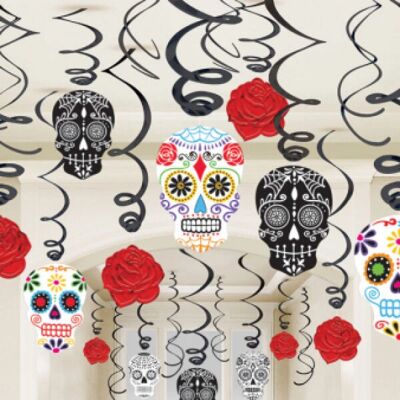 Dekoracja imprezowa Amscan 670360-55 - Halloween Día de los Muertos Dekoracja imprezowa Amscan 670360-55 - Halloween Día de los Muertos