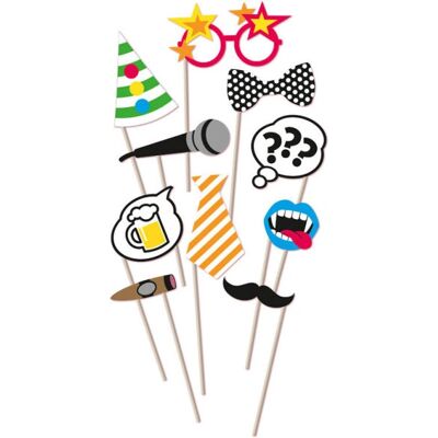 Amscan 9900921 Fancy Dress Photo Prop - Photo Type Amscan 9900921 Fancy Dress Photo Prop - Photo Type