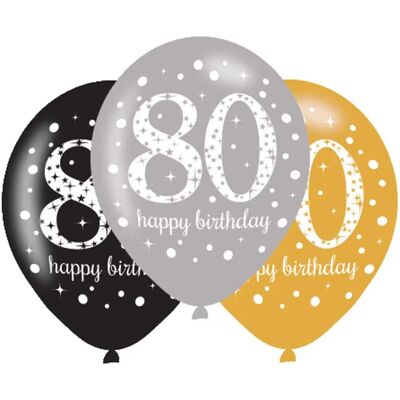 Amscan 9900974 Silber, Gold, Schwarz Party Dekoration - Ballon Amscan 9900974 Silber, Gold, Schwarz Party Dekoration - Ballon
