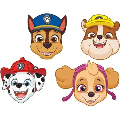 Amscan 9903839 Ensemble de Masques Paw Patrol - Accessoires de Costume pour Enfants Amscan 9903839 Ensemble de Masques Paw Patrol - Accessoires de Costume pour Enfants