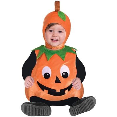 Amscan Unisexowa kostium dyni dla dzieci - Halloween Amscan Unisexowa kostium dyni dla dzieci - Halloween