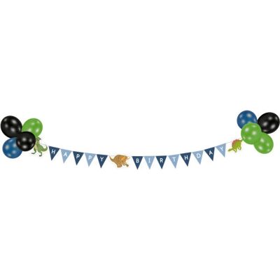 Amscan 9903989 Dinosaurien heureux avec ballons - accessoire de déguisement Amscan 9903989 Dinosaurien heureux avec ballons - accessoire de déguisement
