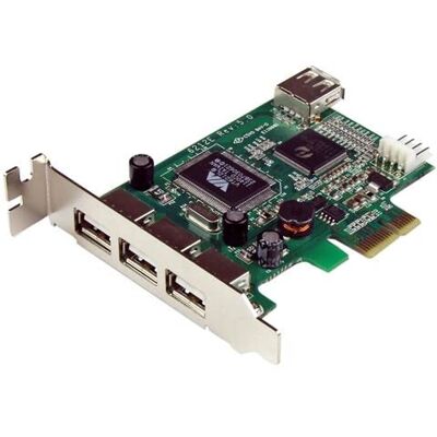 Placa PCIe USB StarTech.com - 4 Portas - Alta Velocidade Placa PCIe USB StarTech.com - 4 Portas - Alta Velocidade