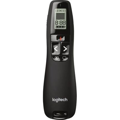Logitech R700 Wireless Presenter - Red Laser - LCD Display Logitech R700 Wireless Presenter - Red Laser - LCD Display
