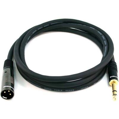 Monoprice Modello 104761 - Cavo audio XLR a TRS 3,5 mm 1,82 m Monoprice Modello 104761 - Cavo audio XLR a TRS 3,5 mm 1,82 m