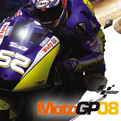 Capcom MotoGP 08 - Jeu Officiel 2008 - Publicité Capcom MotoGP 08 - Jeu Officiel 2008 - Publicité