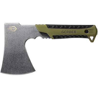 Gerber Pack Hatchet - Sage green Mini Camping Axe - Bushcraft Gerber Pack Hatchet - Sage green Mini Camping Axe - Bushcraft