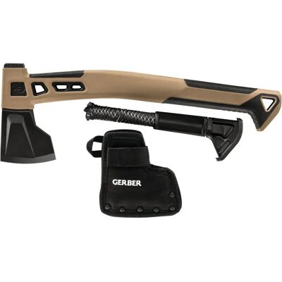 Hache Bushcraft Gerber - Compacte, Ergonomique, Marron - Hache Hache Bushcraft Gerber - Compacte, Ergonomique, Marron - Hache