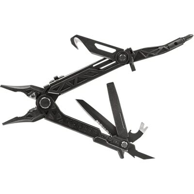 Gerber Center-Drive Rescue Black - Multi-tool con custodia MOLLE in nylon nero e set di punte Gerber Center-Drive Rescue Black - Multi-tool con custodia MOLLE in nylon nero e set di punte