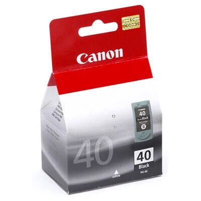 Canon PG-40 Black Ink Cartridge - High Yield - Original Canon PG-40 Black Ink Cartridge - High Yield - Original