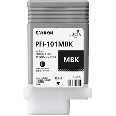 Canon PFI-101MBK Cartucho de Tinta Negro - Impresora de inyección de tinta Canon PFI-101MBK Cartucho de Tinta Negro - Impresora de inyección de tinta