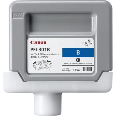 Canon PFI-301GY Pigment Blue - Musteastia - Sininen - Canon - PFI-301GY Canon PFI-301GY Pigment Blue - Musteastia - Sininen - Canon - PFI-301GY