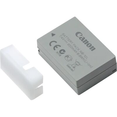 Batteria Canon NB-10L Argento per Fotocamera - Li-Ion 920mAh Batteria Canon NB-10L Argento per Fotocamera - Li-Ion 920mAh
