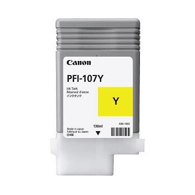 Canon PFI-107Y - 130 ml - Gelb - Original Tintenpatrone - für ImagePROGRAF Canon PFI-107Y - 130 ml - Gelb - Original Tintenpatrone - für ImagePROGRAF