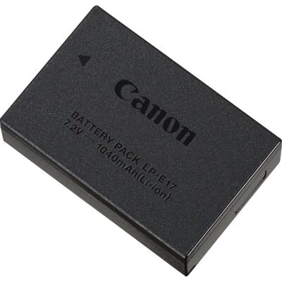 Canon LP-E17 Akku - 1040mAh, Schwarz, wiederaufladbar Canon LP-E17 Akku - 1040mAh, Schwarz, wiederaufladbar