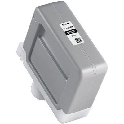 Canon PFI-1300MBK mustekasetti - Musta, 330ml - sopii imagePROGRAF Canon PFI-1300MBK mustekasetti - Musta, 330ml - sopii imagePROGRAF