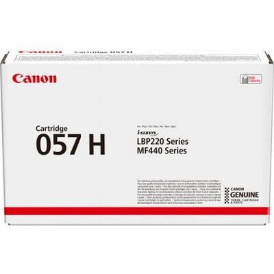 Canon 057H Tonerpatrone - Schwarz Canon 057H Tonerpatrone - Schwarz