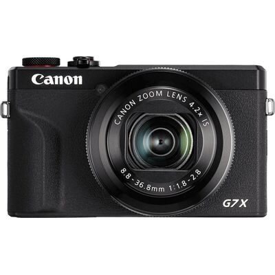 Câmera compacta Canon G7X Mark III - 20,1 MP CMOS - Preto Câmera compacta Canon G7X Mark III - 20,1 MP CMOS - Preto